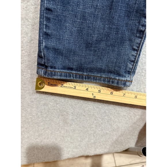 Lucky Brand Jeans Mens 38x32 221 Original Straight Denim Blue Jeans - Picture 12 of 14